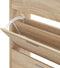 vidaXL - Schoenenkast - 63x24x103 - cm - bewerkt - hout - sonoma - eikenkleurig