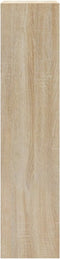 vidaXL - Schoenenkast - 63x24x103 - cm - bewerkt - hout - sonoma - eikenkleurig