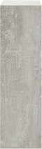 vidaXL - Schoenenkast - 63x24x81 - cm - bewerkt - hout - betongrijs