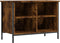 vidaXL - Schoenenkast - 69x35x50 - cm - bewerkt - hout - gerookt - eikenkleurig