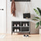 vidaXL - Schoenenkast - 69x35x50 - cm - bewerkt - hout - grijs - sonoma - eikenkleurig
