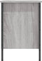 vidaXL - Schoenenkast - 69x35x50 - cm - bewerkt - hout - grijs - sonoma - eikenkleurig