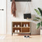 vidaXL - Schoenenkast - 69x35x50 - cm - bewerkt - hout - sonoma - eikenkleurig