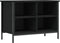 vidaXL - Schoenenkast - 69x35x50 - cm - bewerkt - hout - zwart