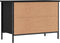vidaXL - Schoenenkast - 69x35x50 - cm - bewerkt - hout - zwart