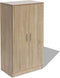 vidaXL - Schoenenkast - 7 - planken - eiken