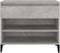 vidaXL - Schoenenkast - 70x36x60 - cm - bewerkt - hout - betongrijs