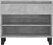 vidaXL - Schoenenkast - 70x36x60 - cm - bewerkt - hout - betongrijs