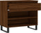 vidaXL - Schoenenkast - 70x36x60 - cm - bewerkt - hout - bruin - eikenkleur