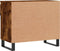 vidaXL - Schoenenkast - 70x36x60 - cm - bewerkt - hout - gerookt - eikenkleurig