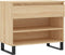 vidaXL - Schoenenkast - 70x36x60 - cm - bewerkt - hout - sonoma - eikenkleurig