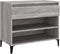 vidaXL - Schoenenkast - 70x36x60 - cm - bewerkt - hout - sonoma - grijs