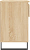 vidaXL - Schoenenkast - 70x36x60 - cm - bewerkt - hout - sonoma - eikenkleurig