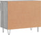 vidaXL - Schoenenkast - 70x36x60 - cm - bewerkt - hout - sonoma - grijs