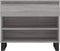 vidaXL - Schoenenkast - 70x36x60 - cm - bewerkt - hout - sonoma - grijs