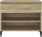 vidaXL - Schoenenkast - 70x36x60 - cm - bewerkt - hout - sonoma - eikenkleurig