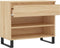 vidaXL - Schoenenkast - 70x36x60 - cm - bewerkt - hout - sonoma - eikenkleurig