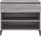 vidaXL - Schoenenkast - 70x36x60 - cm - bewerkt - hout - sonoma - grijs