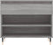 vidaXL - Schoenenkast - 70x36x60 - cm - bewerkt - hout - sonoma - grijs