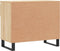 vidaXL - Schoenenkast - 70x36x60 - cm - bewerkt - hout - sonoma - eikenkleurig