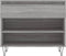 vidaXL - Schoenenkast - 70x36x60 - cm - bewerkt - hout - sonoma - grijs