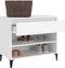 vidaXL - Schoenenkast - 70x36x60 - cm - bewerkt - hout - sonoma - eikenkleurig
