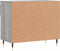 vidaXL - Schoenenkast - 70x36x60 - cm - bewerkt - hout - sonoma - grijs