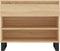 vidaXL - Schoenenkast - 70x36x60 - cm - bewerkt - hout - sonoma - eikenkleurig