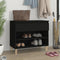 vidaXL - Schoenenkast - 70x36x60 - cm - bewerkt - hout - wit