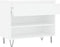 vidaXL - Schoenenkast - 70x36x60 - cm - bewerkt - hout - wit