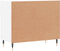 vidaXL - Schoenenkast - 70x36x60 - cm - bewerkt - hout - wit