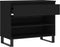vidaXL - Schoenenkast - 70x36x60 - cm - bewerkt - hout - zwart