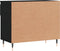 vidaXL - Schoenenkast - 70x36x60 - cm - bewerkt - hout - zwart