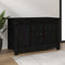 vidaXL - Schoenenkast - 70x38x45,5 - cm - massief - grenenhout