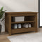 vidaXL - Schoenenkast - 70x38x45,5 - cm - massief - grenenhout - honingbruin