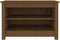 vidaXL - Schoenenkast - 70x38x45,5 - cm - massief - grenenhout - honingbruin