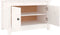 vidaXL - Schoenenkast - 70x38x45,5 - cm - massief - grenenhout - wit