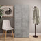 vidaXL - Schoenenkast - 80x35,5x180 - cm - bewerkt - hout - betongrijs