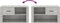 vidaXL - Schoenenkast - 80x35x45 - cm - bewerkt - hout - betongrijs