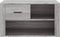 vidaXL - Schoenenkast - 80x35x45 - cm - bewerkt - hout - grijs - sonoma