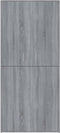 vidaXL - Schoenenkast - 80x39x178 - cm - bewerkt - hout - grijs - sonoma - eikenkleur