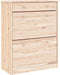vidaXL - Schoenenkast - ALTA - 77x35x96 - cm - massief - grenenhout