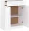 vidaXL - Schoenenkast - ALTA - 77x35x96 - cm - massief - grenenhout - wit