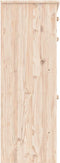 vidaXL - Schoenenkast - ALTA - 77x35x96 - cm - massief - grenenhout