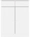 vidaXL - Schoenenkast - ALTA - 77x35x96 - cm - massief - grenenhout - wit