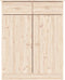 vidaXL - Schoenenkast - ALTA - 77x35x96 - cm - massief - grenenhout