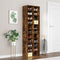 vidaXL - Schoenenkast - Gerookt Eiken - 54x34x183