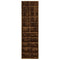 vidaXL - Schoenenkast - Gerookt Eiken - 54x34x183