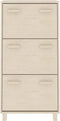 vidaXL - Schoenenkast - HAMAR - 59,5x35x117 - cm - grenenhout - honingbruin