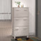 vidaXL - Schoenenkast - HAMAR - 59,5x35x117 - cm - massief - grenenhout - wit